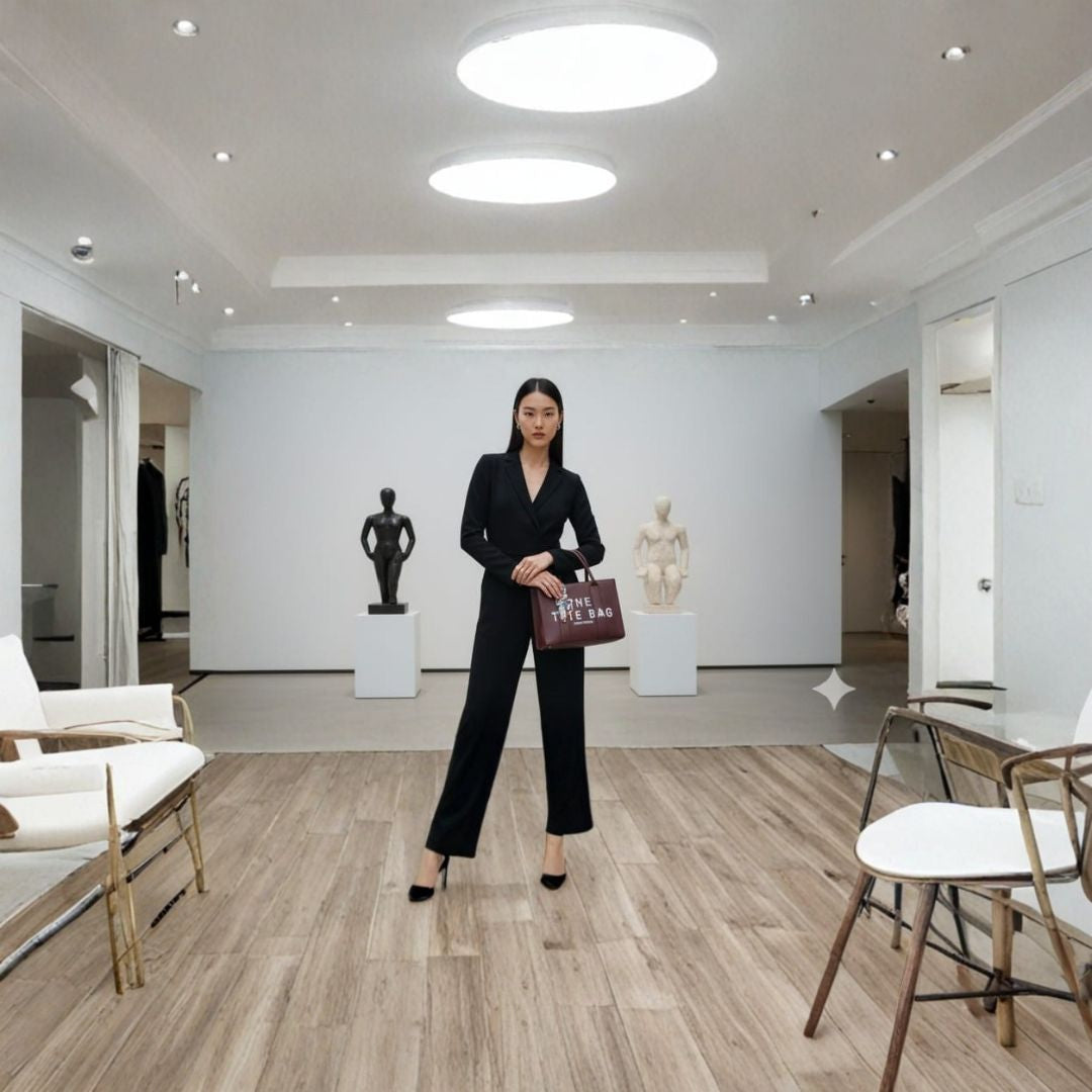 Trendy Printed Tote Bag – Spacious Everyday Carry