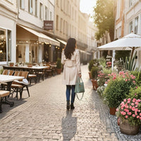 Women’s Elegant Tote Handbag – Soft Sage Green