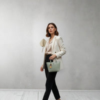 Elegant Faux Leather Handbag – Stylish Daily Tote for Women