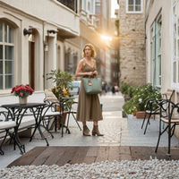 Elegant Faux Leather Handbag – Stylish Daily Tote for Women