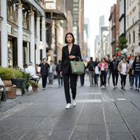 Elegant Faux Leather Handbag – Stylish Daily Tote for Women