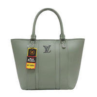 Elegant Faux Leather Handbag – Stylish Daily Tote for Women