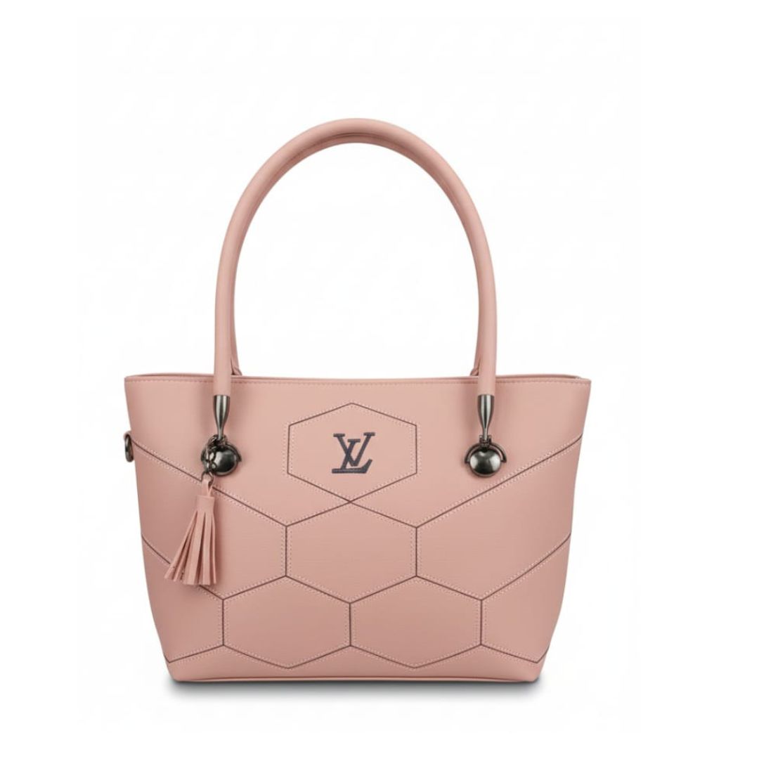 Elegant Geometric Pattern Women’s Tote Handbag